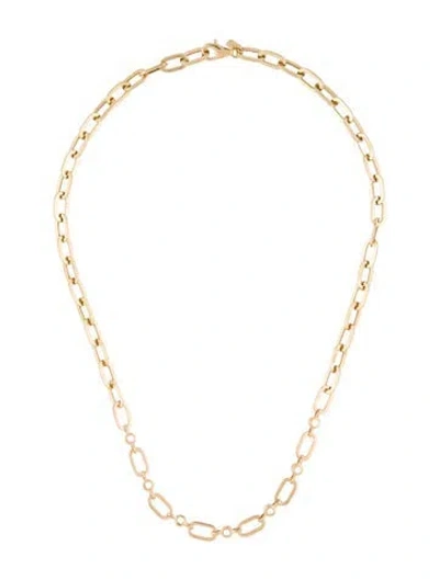 Pre-owned Ef Collection 14k Diamond Pillow Necklace, 16" In Multi
