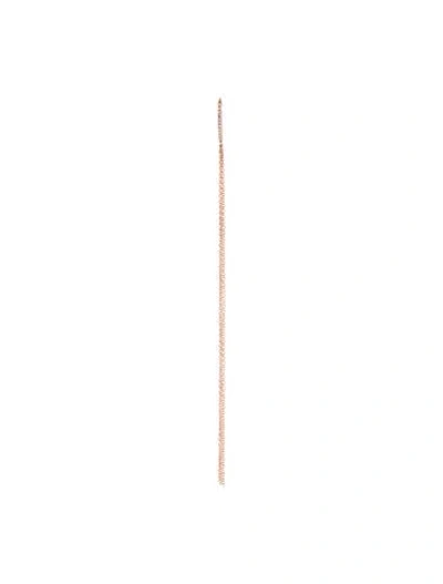 Pre-owned Ef Collection 14k Diamond Single Drop Earring In Multi