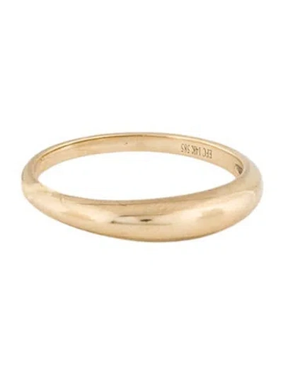 Pre-owned Ef Collection 14k Dome Ring In Multi