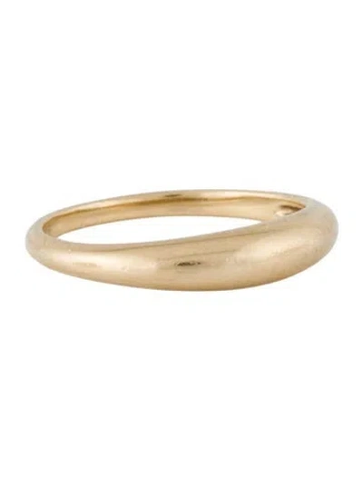 Pre-owned Ef Collection 14k Dome Ring In Multicolor