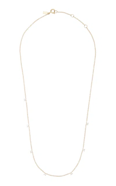 Ef Collection 14k Gold Diamond Necklace