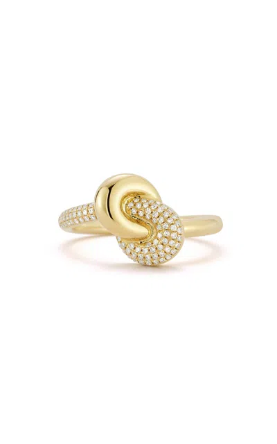 Ef Collection 14k Yellow Gold Diamond Ring