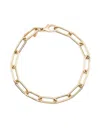 Ef Collection 14kt Yellow Gold Jumbo Lola Chain Bracelet In 金色