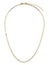 Ef Collection 14kt Yellow Gold Mini Link Chain Necklace In 金色