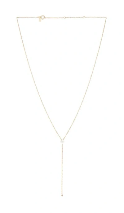 Ef Collection Diamond 줄 목걸이 In Gray