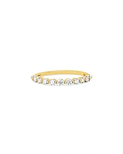 EF COLLECTION PRONG SET DIAMOND RING IN 14K YELLOW GOLD