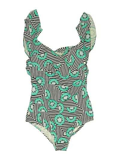 Pre-owned Efan One Piece Swimsuit In Green