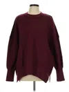 Efan Pullover Sweater In Burgundy