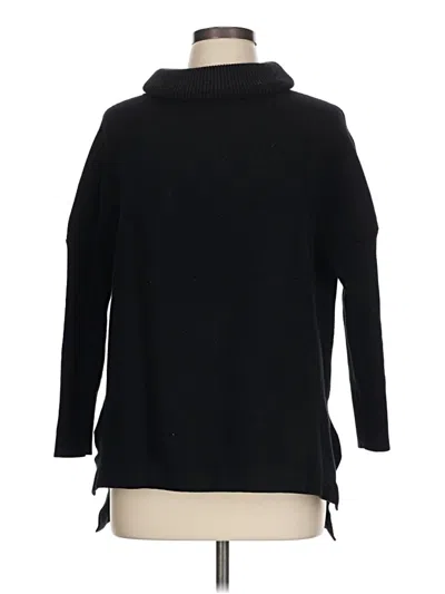 Pre-owned Efan Turtleneck Sweater In Black