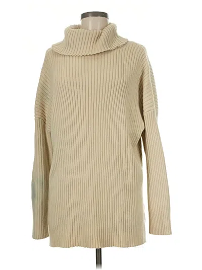 Pre-owned Efan Turtleneck Sweater In Brown