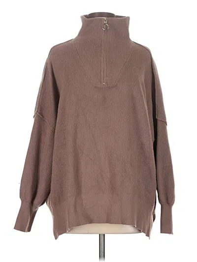 Pre-owned Efan Turtleneck Sweater In Brown