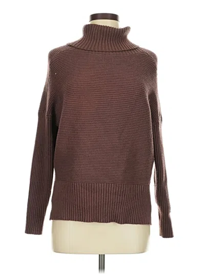 Pre-owned Efan Turtleneck Sweater In Brown