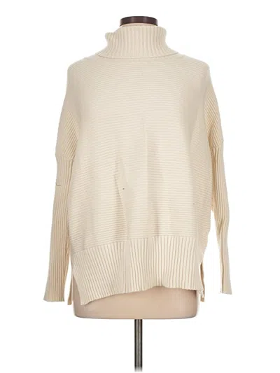 Pre-owned Efan Turtleneck Sweater In Ivory