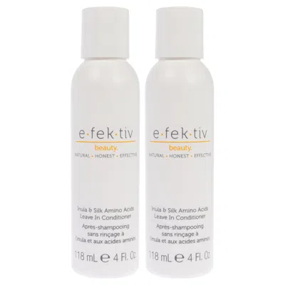 E.fek.tiv Inula Plus Silk Amino Acids Leave In Conditioner By E. Fek. Tiv For Unisex - 4 oz Conditioner - Pack In White
