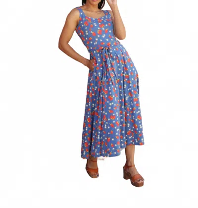 Effie's Heart Amalfi Dress In Blue