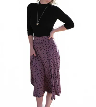 Effie's Heart Brigid Mock Neck Shirt In Black