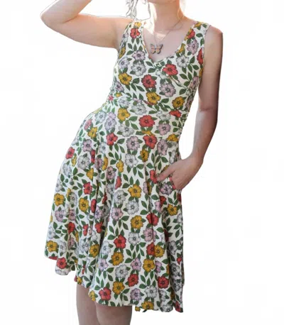 Effie's Heart Calistoga Mini Dress In Wildrose In Multi