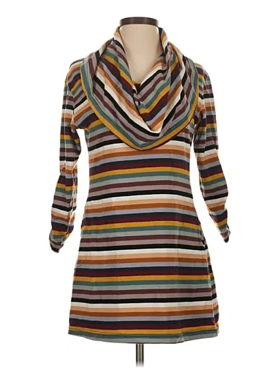 Pre-owned Effie's Heart Casual Dress In Brown