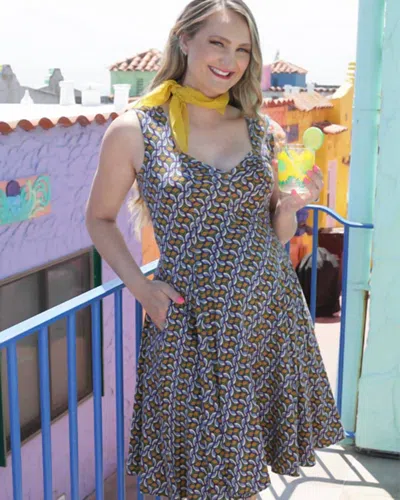 Effie's Heart Desired Mini Dress In Love Dove In Multi
