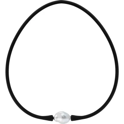 Effy 13-14mm Freshwater Pearl Necklace In Black