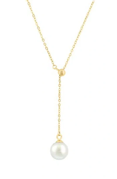 Effy 14k Gold 4.5mm Freshwater Pearl Y-necklace In White