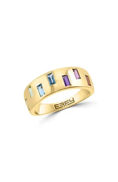 Effy 14k Gold Plate Gemstone Ring