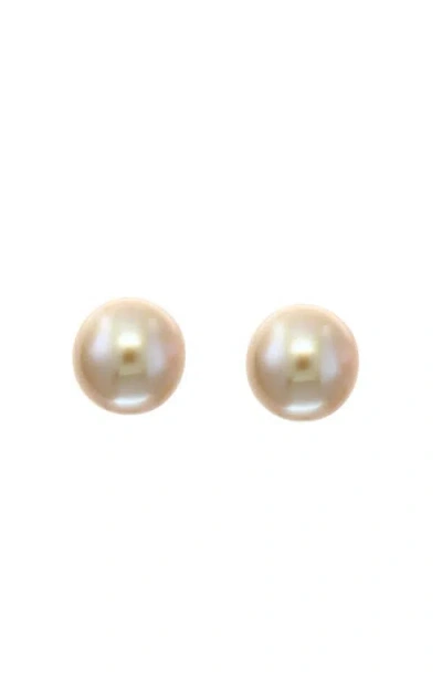 Effy 14k Rose Gold Freshwater Pearl Stud Earrings