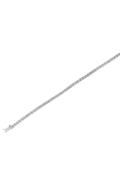 Effy 14k White Gold Endless Sparkle Diamond Tennis Bracelet In Metallic Silver