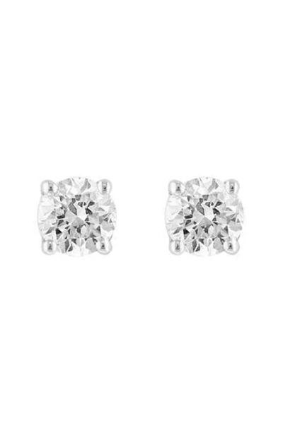 Effy 14k White Gold Lab Grown Diamond Stud Earrings