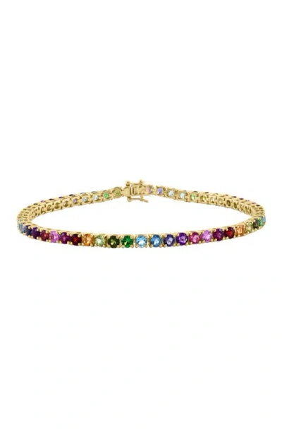 Effy 14k Yellow Gold ,amethyst,blue Topaz,london Blue Topaz,citrine,garnet,rhodolite,iolite,pink Tou