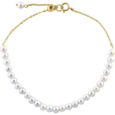 Effy 14k Yellow Gold Freshwater Pearl Bracelet