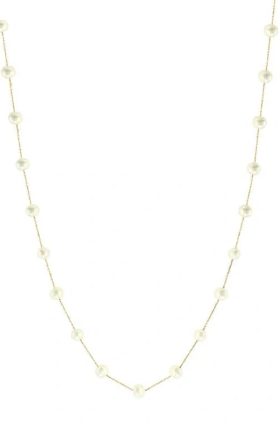 Effy 14k Yellow Gold Freshwater Pearl Y-drop Necklace