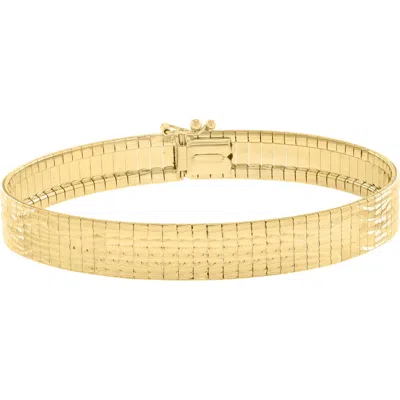 Effy 14k Yellow Gold Golden Heritage Link Bracelet In Metallic Gold