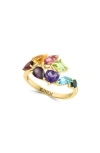 Effy Women's 14k Yellow Gold & Multi Stone Ring In Yellow Gold/multi