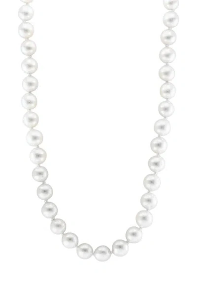 Effy 14k Yellow Gold Vintage Single Strand Necklace In White