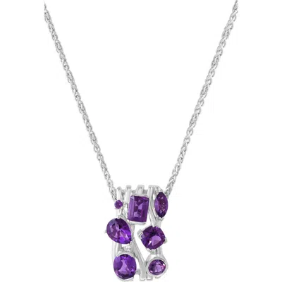 Effy Amethyst Pendant Necklace In Purple