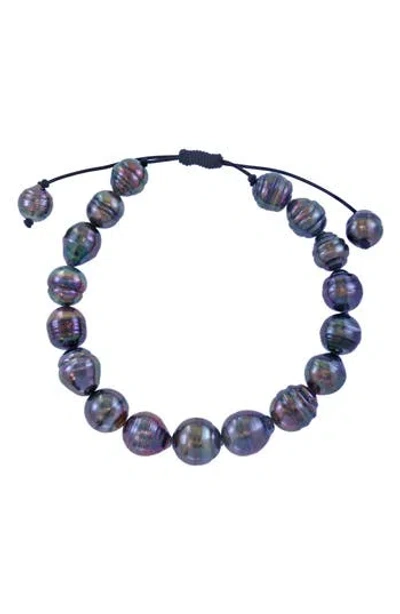 Effy Black 8mm Tahitian Pearl Bracelet