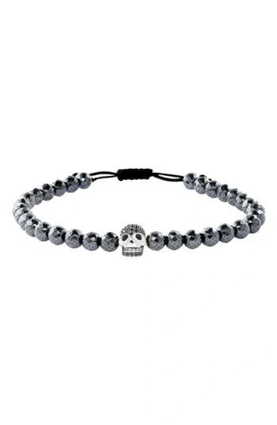 Effy Black Diamond Bead Bracelet In Gray