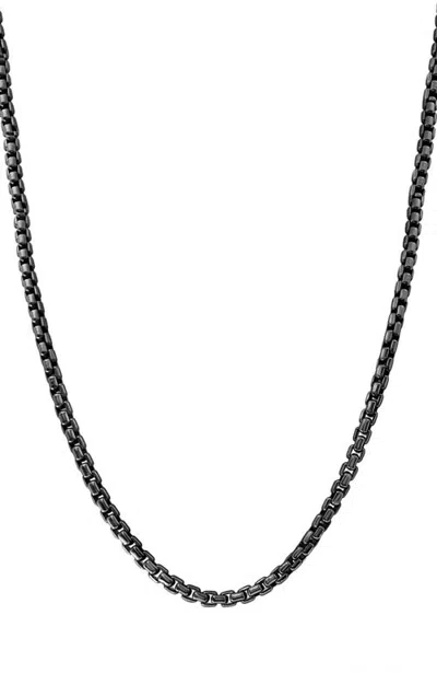 Effy Black Pendant Layered Necklace In Sterling Silver