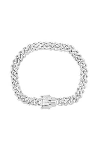Effy Black Spinel Pavé Bracelet In Sterling Silver In Metallic Silver