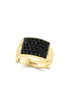Effy Black Spinel Ring In Black
