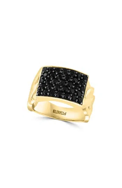 Effy Black Spinel Ring