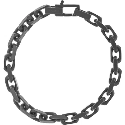 Effy Blackened Open Link Bracelet In Sterling Silver In Gray