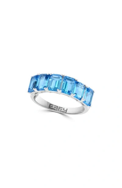 Effy Blue Topaz Bang Ring