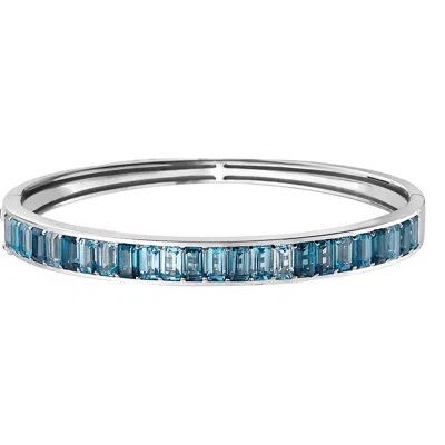 Effy Blue Topaz Bangle Bracelet