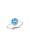 Effy Blue Topaz Ring In Blue