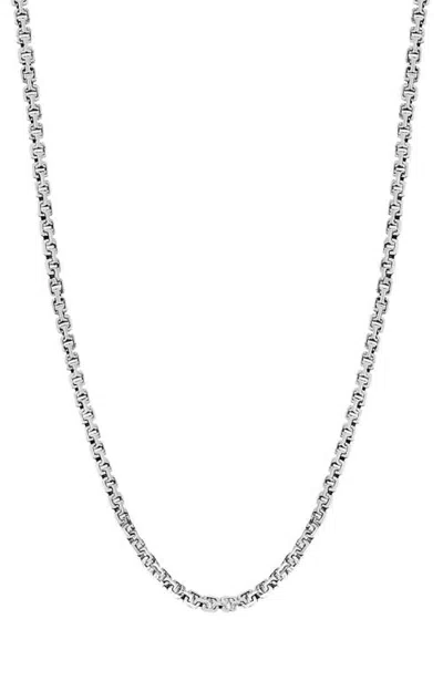 Effy Classic Chain Necklace In Sterling Silver