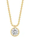 Effy Collection Certified Lab Grown Diamond Necklace (2 Ct. T.w.) In 14k Yellow Gold In Gold
