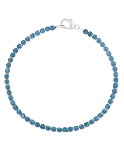 Effy Collection Citrine Bracelet (3-1/2 Ct. T.w.) In Sterling Silver (also Available In Amethyst, London Blue Topaz)