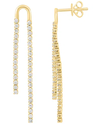 Effy Collection Diamond (1 Ct. T.w.) Earrings In 14k Yellow Gold